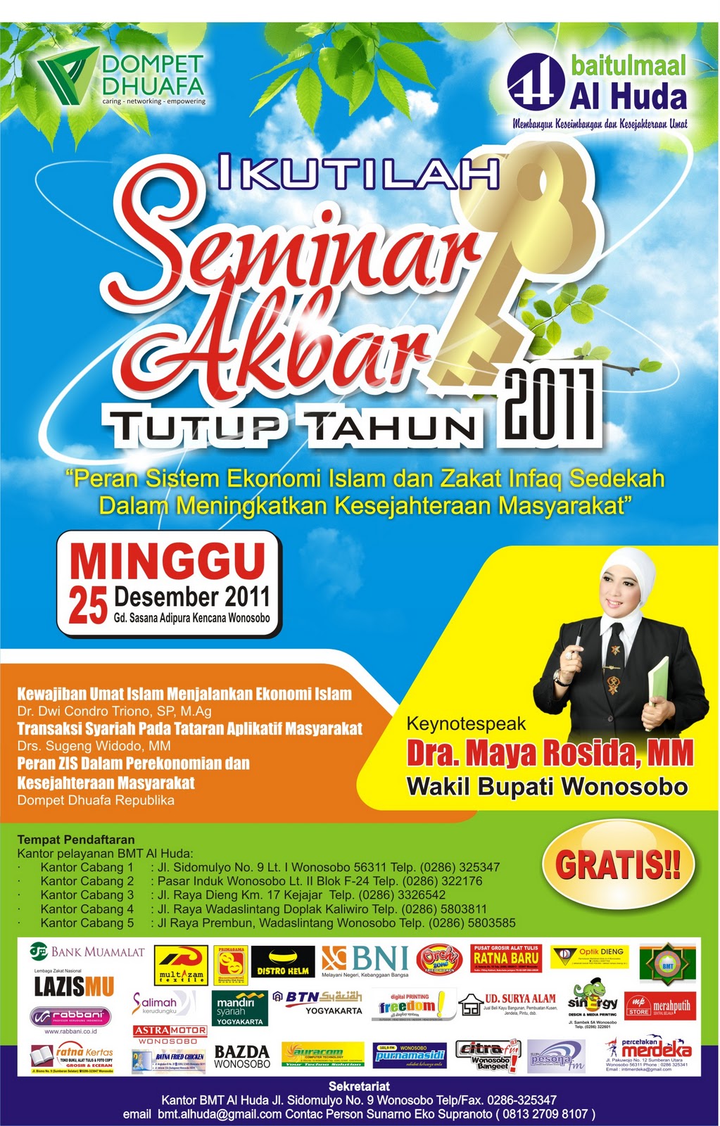 Sepherd News: 10 Contoh Brosur Seminar