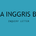 Tugas Bahasa Inggris Bisnis 1 - Inquiry Letter