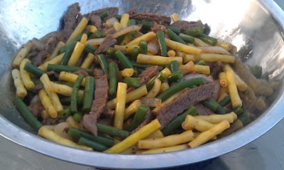 Make your own take out- Black Pepper Beef with Green Beans