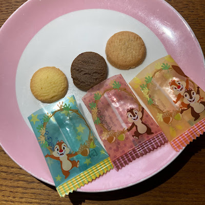 【ディズニーのお土産】TDR　チップとデール「クッキー　紙箱」森永製菓？