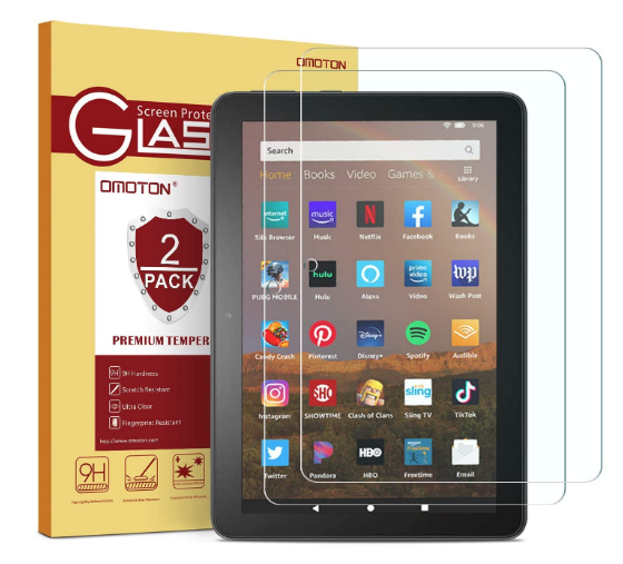 omoton screen protector for fire hd 10