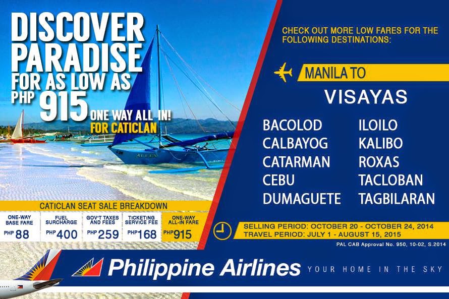 Philippine Airlines Promo 2020 2021 PAL Promo Fares for 