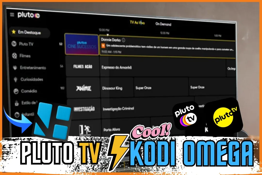 Como Assistir Pluto TV no Kodi