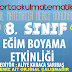 8. Sınıf Matematik Eğim Boyama Etkinliği