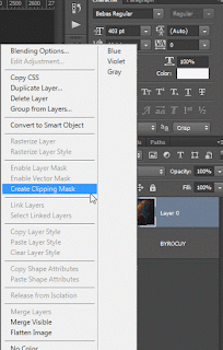 Teknik Clipping Mask pada Photoshop