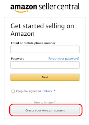 How to Create Amazon Seller account