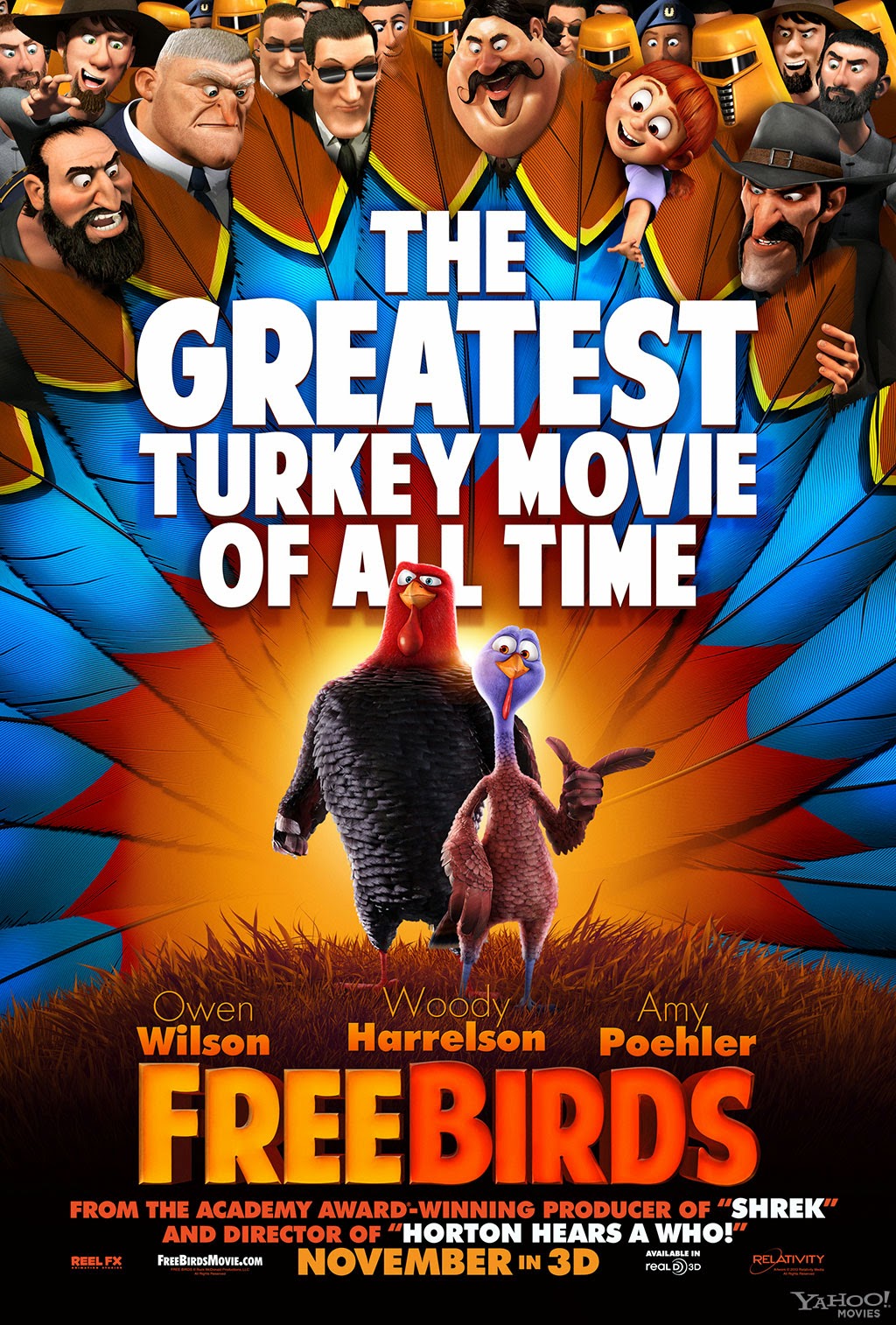 Free Birds - Streaming Deux dindes de milieux opposés doivent faire équipe pour remonter le temps et changer le cours de l'histoire : enlever la dinde des menus pour de bon !