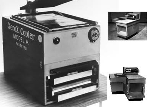 Những chiếc máy photocopy đầu tiên