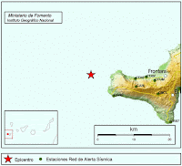 terremoto sentido el hierro 3,2 grados 16 diciembre