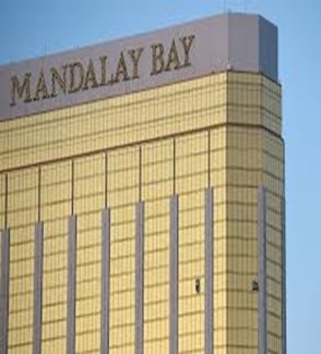 Two Windows at 32nd Floor From Which Paddock Opened Fire
