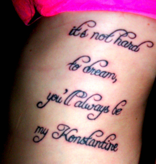 Quotes Tattoo