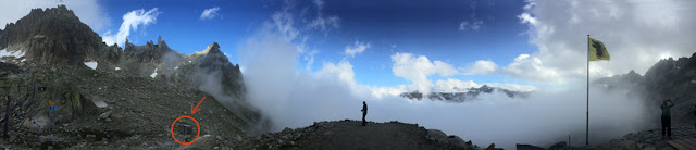 Bergpanorama bei der Sidelenhütte