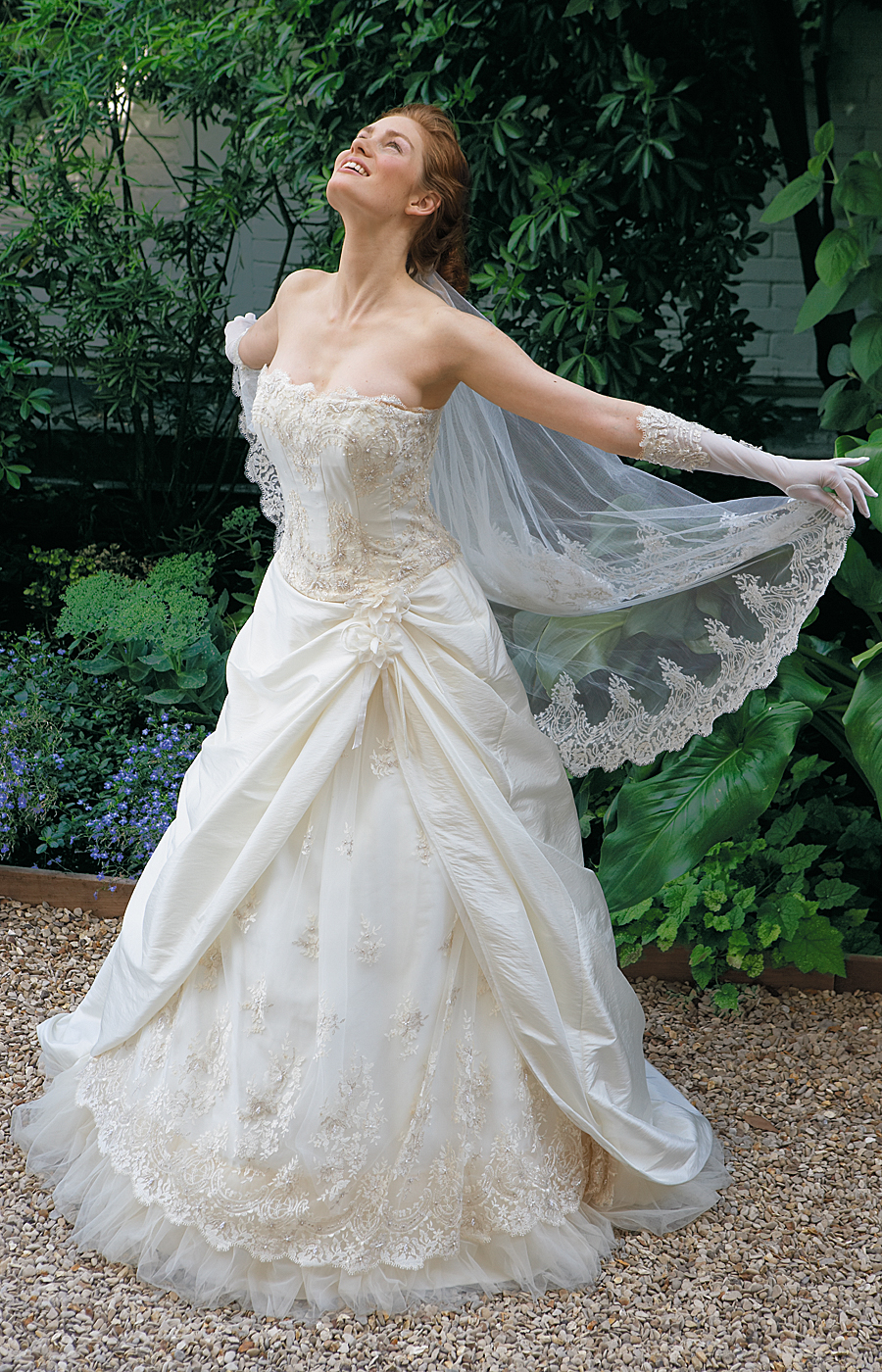 La robe de mariÃ©e en dentelle