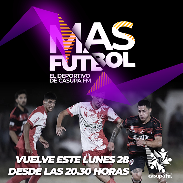 "Más Fútbol" | Lunes y viernes 20.30 hs.