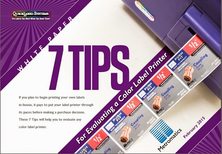 White Paper " 7 Tips for evaluating a colour label printer"