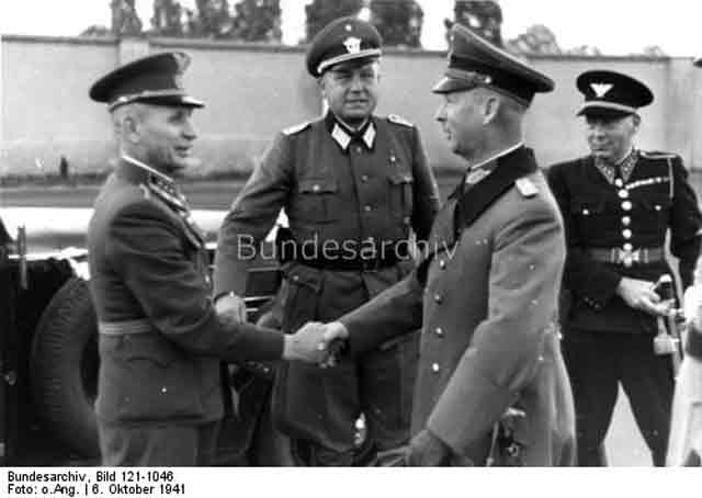 Berlin and Slovak police officers meet in Berlin, 6 October 1941 worldwartwo.filminspector.com