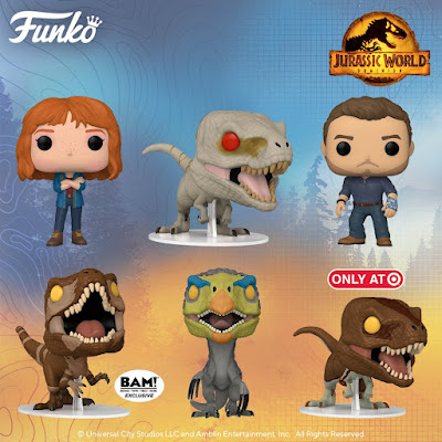 Jurassic World: Dominion Pop! Vinyl Figures by Funko