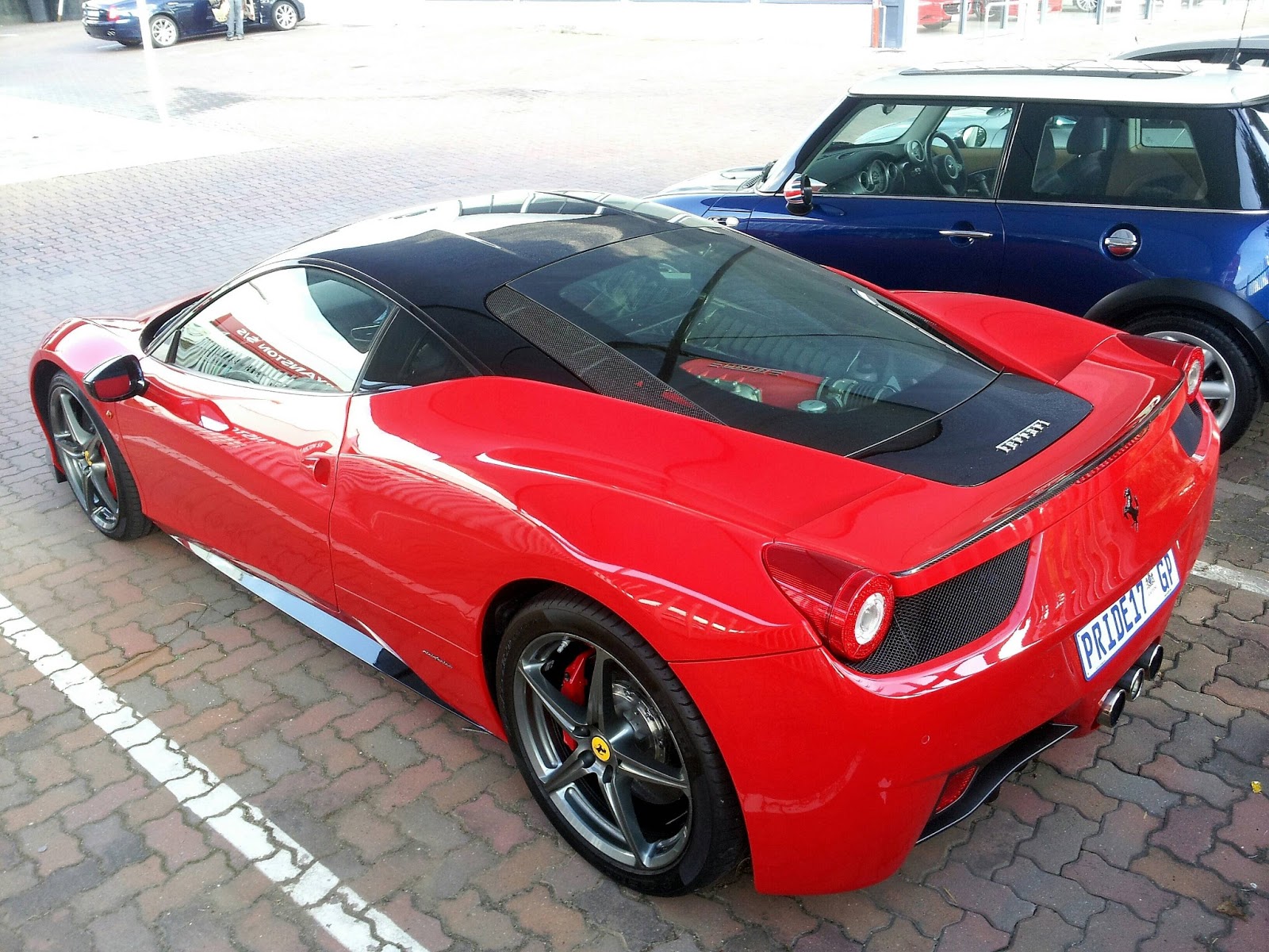 Oakley Design Ferrari 458 Italia Spotted In Johannesburg