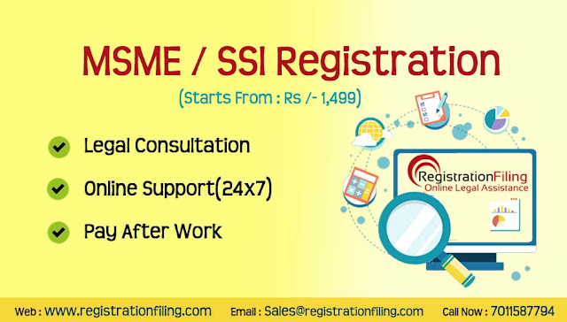 MSME & SSI Registration State Wise