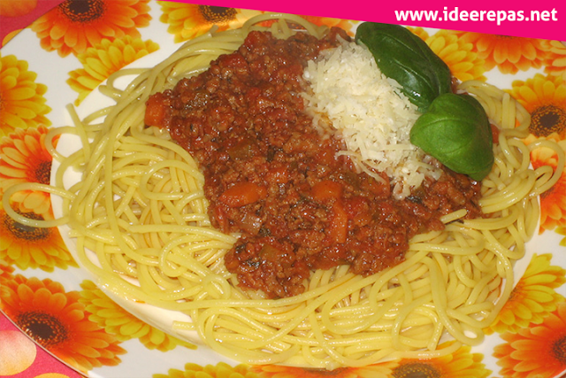 Recette spaghetti bolognaise