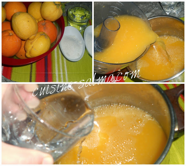 طريقة تحضير مركز الليمون والبرتقال