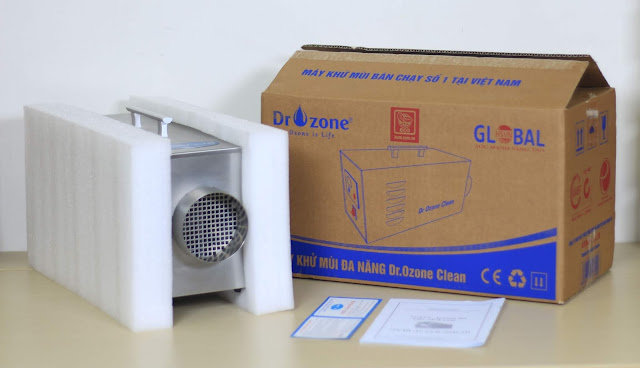 Máy khử mùi nhà bếp công nghệ Ozone