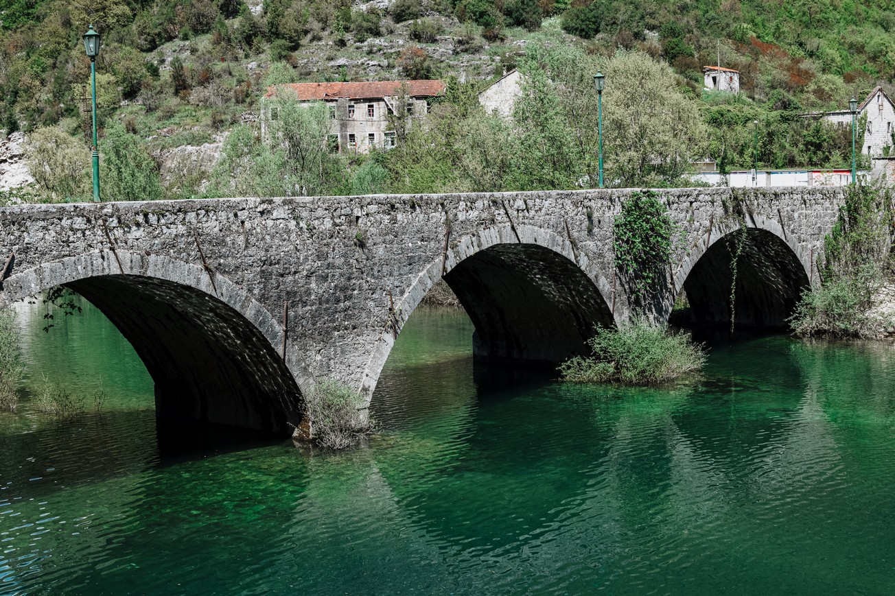 Most na rzece Crnojevića Czarnogóra