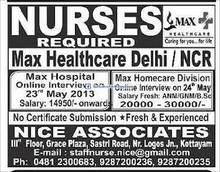 Nurse Job Vacancies