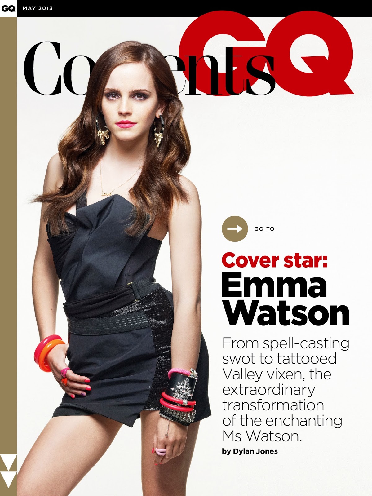 Emma Watson GQ Mag UK May 2013 ~ Internacionales|