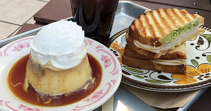 渋谷と原宿の間にあるフォトジェニックなパン屋さん『The Little BAKERY Tokyo』の平飼い卵のカスタードプリン