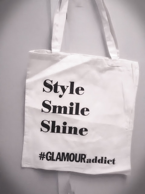 magazine GLAMOUR, tote bag, goodies, tendances