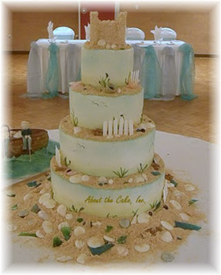 Beach Wedding Cakes