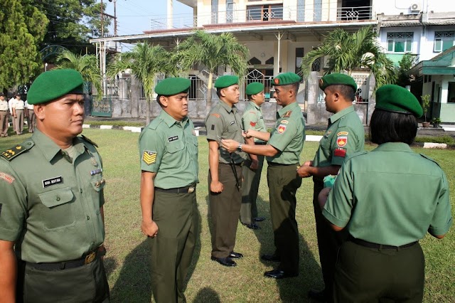 TERGANJAL KELENGKAPAN ADMINISTRASI 2 ANGGOTA KODIM 0726/SKH TIDAK TURUN PANGKATNYA