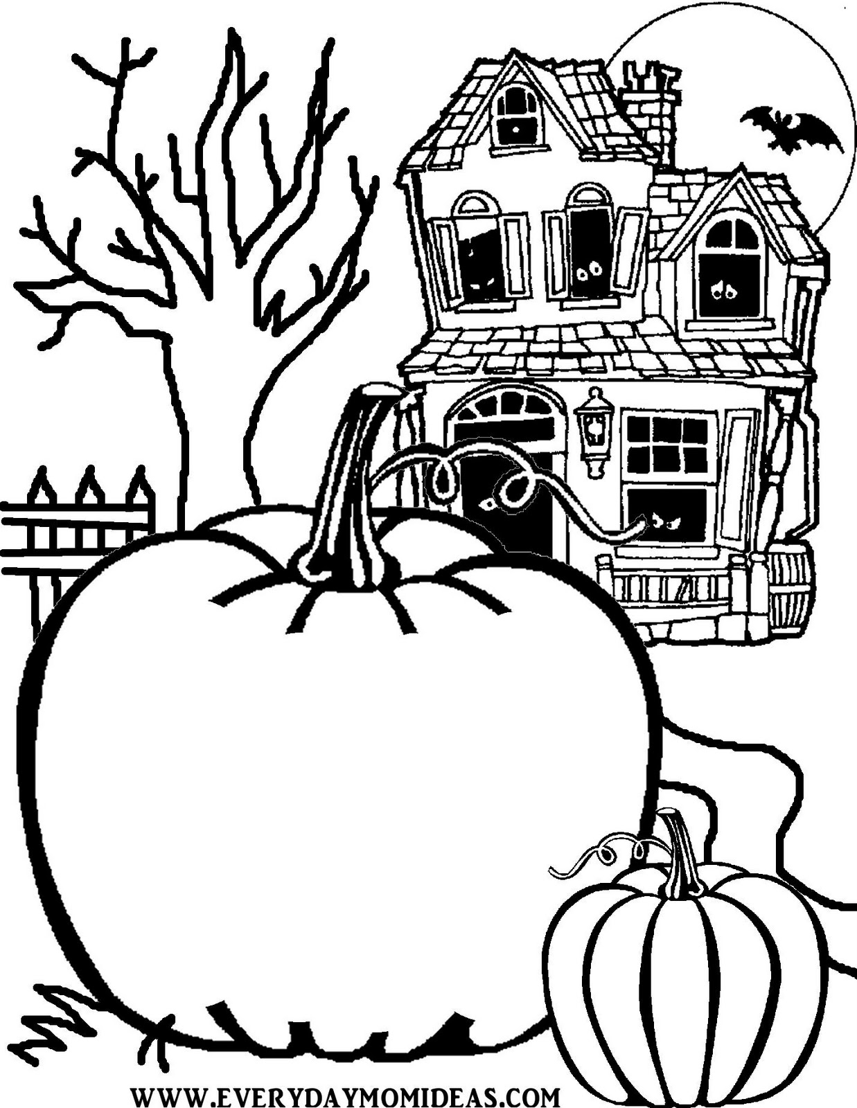 Download Jack O Lantern Coloring Pages to Print