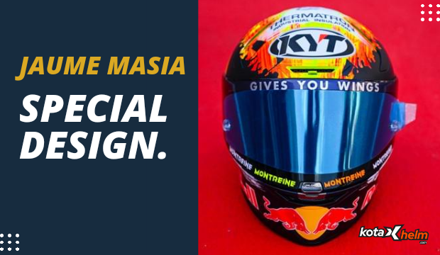 Helm KYT SR GP Jaume Masia Moto3 Catalunya 2022
