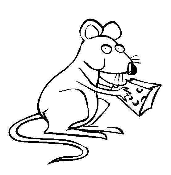 6 Free Printable Mouse Coloring Pages