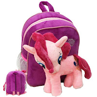 MLP Fake Pinkie Pie Plush Backpack