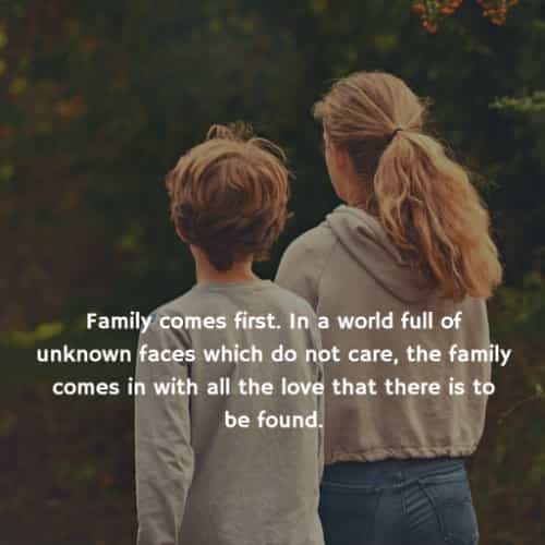 51 Family love quotes and sayings with images