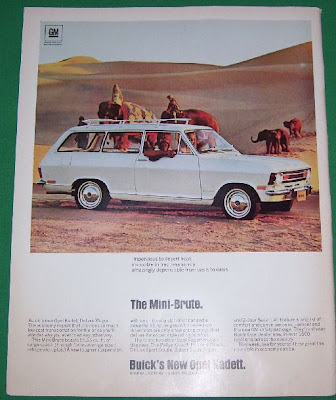 This is an original 1968 Buick Opel Kadett Ad Measures 13 x 10 1 4