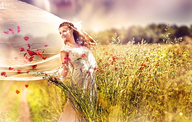 Beauty and Romantic Wedding Photograpy