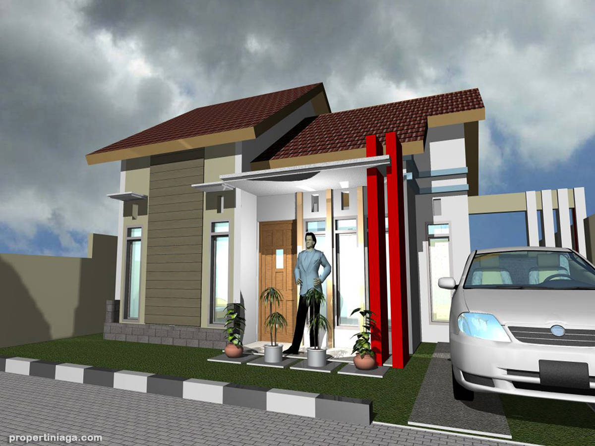 Contoh Desain  Rumah  Minimalis  Modern  Propertiniaga com