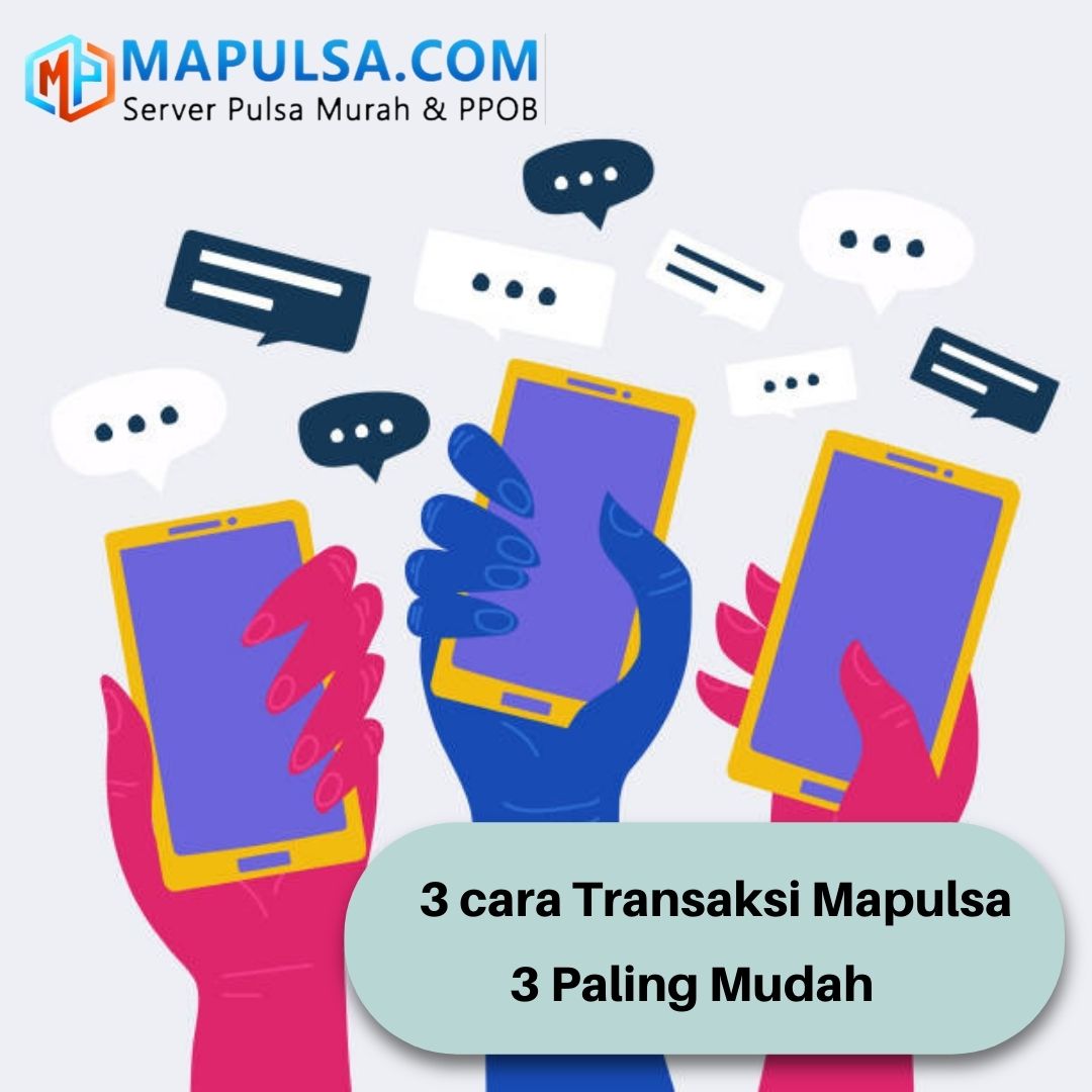 3 Cara Transaksi Di Market Pulsa/Mapulsa