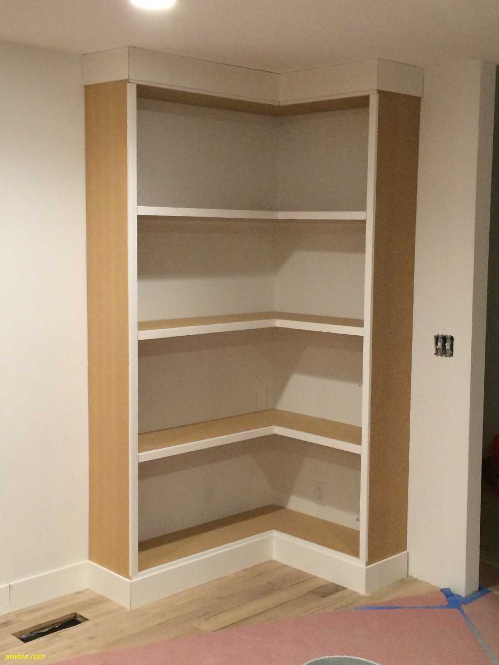 White Bookshelves