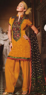 Resham Salwar Kameez