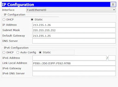 How to configure on Cisco NAT ?