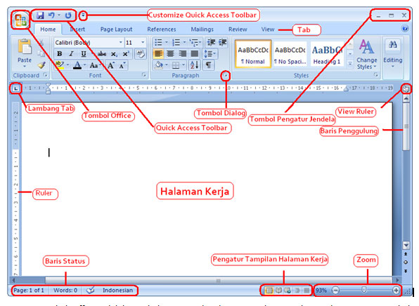 Panduan Lengkap Belajar Program Microsoft Word 2007