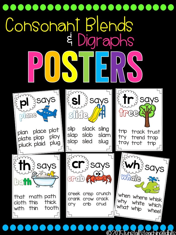 https://www.teacherspayteachers.com/Product/Phonics-Posters-Blends-and-Digraphs-1824709