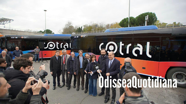 La presentazione dei nuovi bus Cotral del 16 dicembre