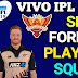 Sunrisers Hyderabad Foreign Players List