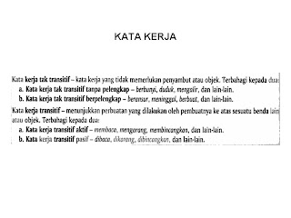Bahasa Melayu Tingkatan 2: KATA KERJA
